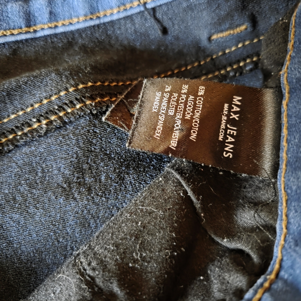 Max Jeans Women's Blue Denim Jeans